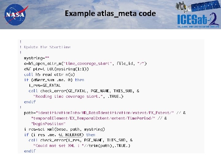 Example atlas_meta code 