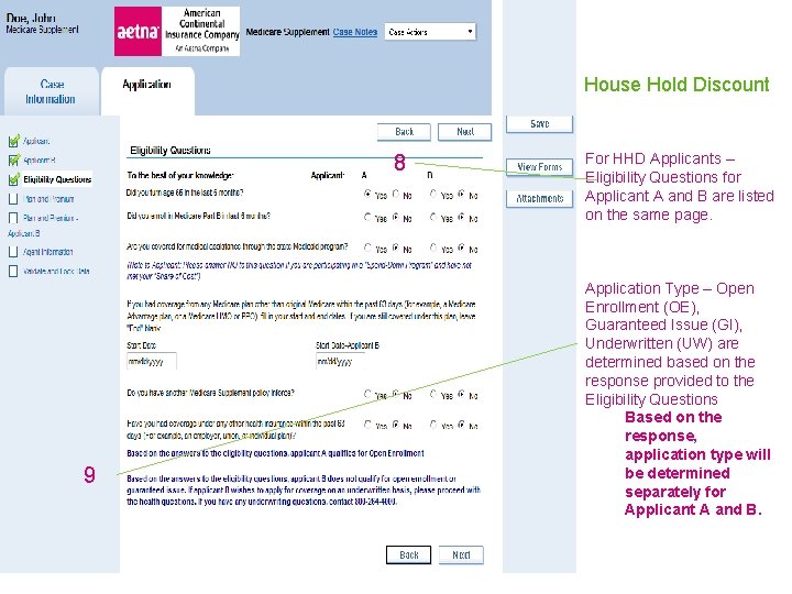 House Hold Discount 8 9 5 For HHD Applicants – Eligibility Questions for Applicant