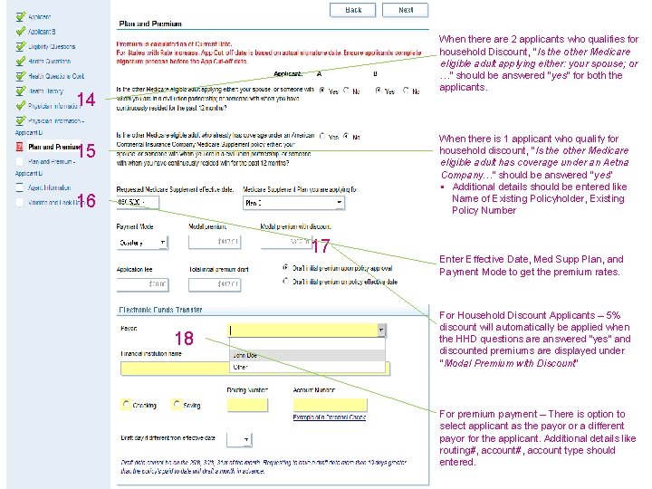 When there are 2 applicants who qualifies for household Discount, “Is the other Medicare