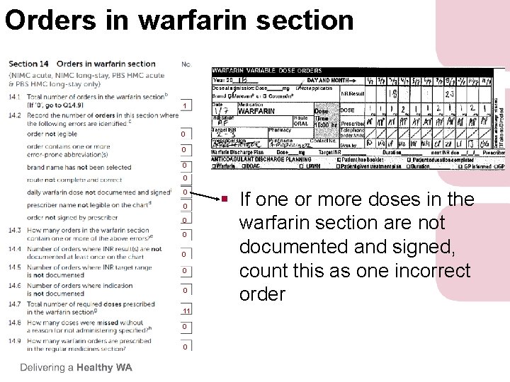 Orders in warfarin section 1 0 0 0 11 0 0 § If one Orders in warfarin section 1 0 0 0 11 0 0 § If one