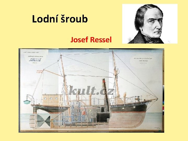  Lodní šroub Josef Ressel 