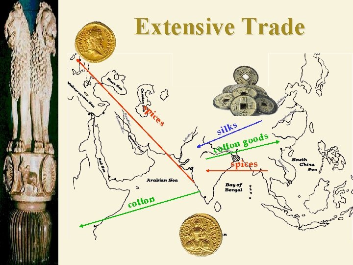 Extensive Trade sp ic es s silk ods o g n cotto spices n