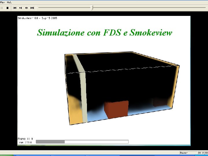 Simulazione con FDS e Smokeview Dott. Ing. Francesco Fazzari 