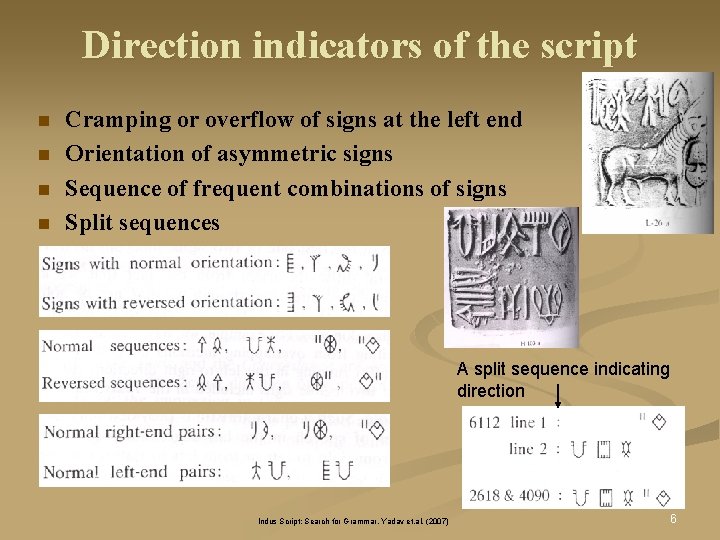 Direction indicators of the script n n Cramping or overflow of signs at the Direction indicators of the script n n Cramping or overflow of signs at the