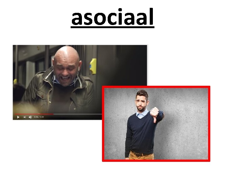 asociaal 