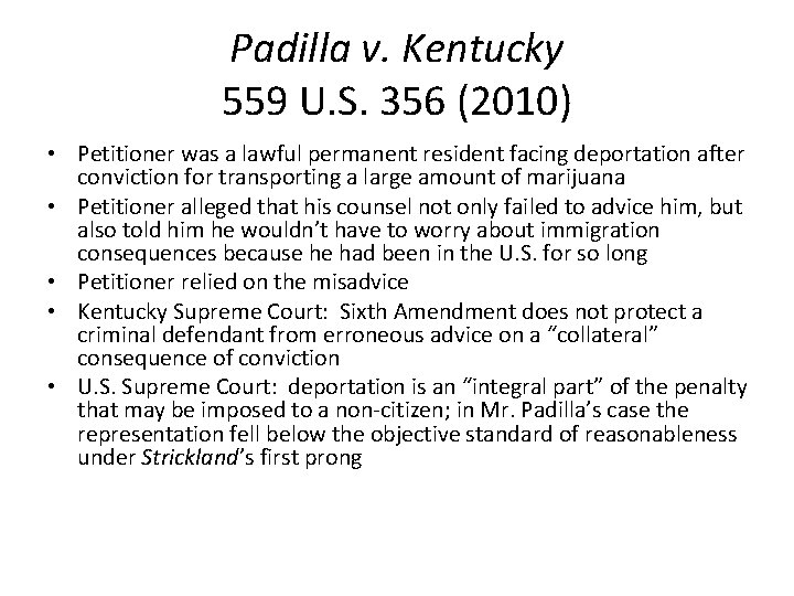 Padilla V Kentucky 2025