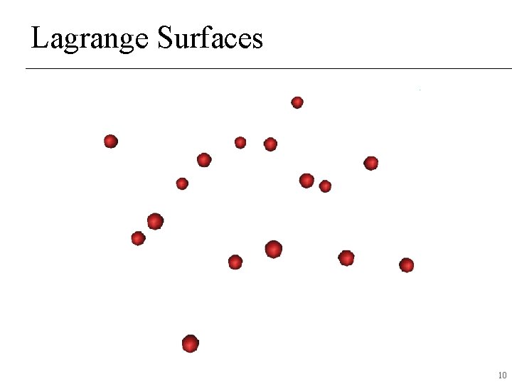 Lagrange Surfaces 10 