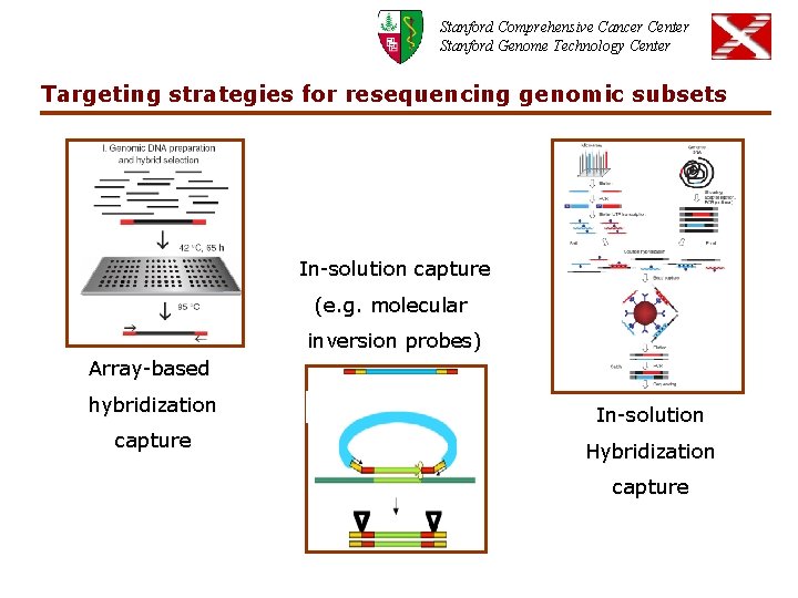 Stanford Comprehensive Cancer Center Stanford Genome Technology Center Targeting strategies for resequencing genomic subsets