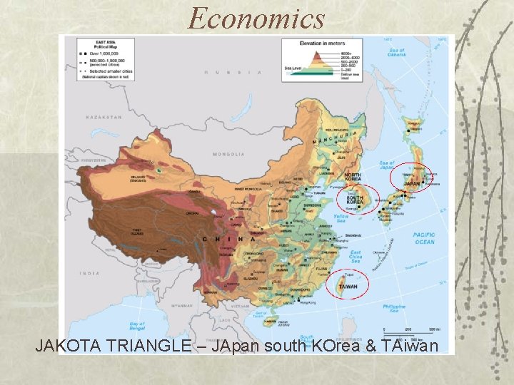 Economics JAKOTA TRIANGLE – JApan south KOrea & TAiwan 