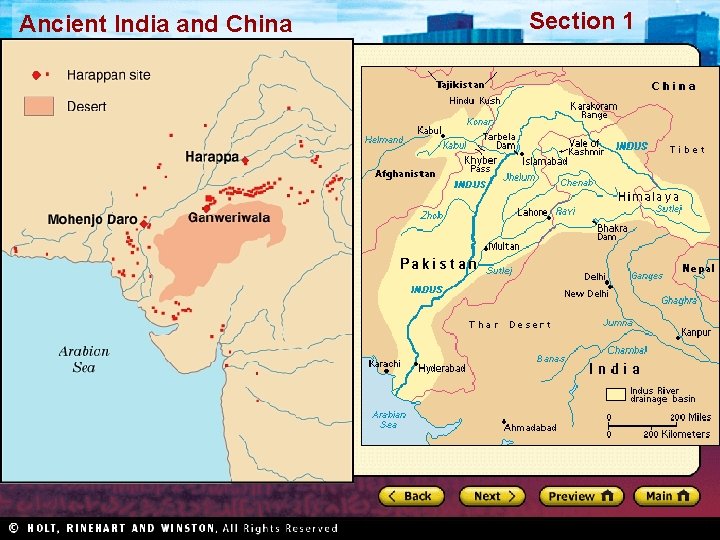 Ancient India and China Section 1 