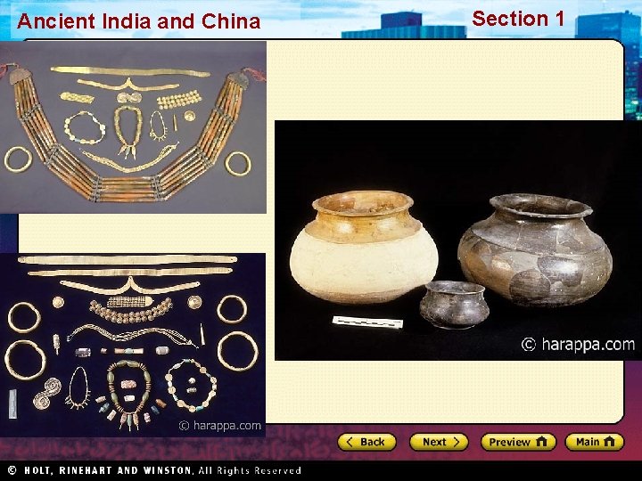 Ancient India and China Section 1 
