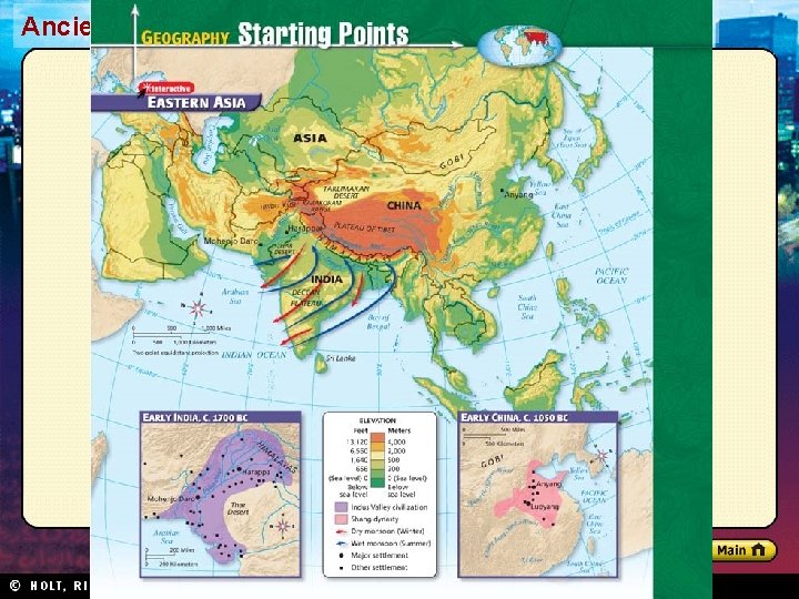 Ancient India and China Section 1 
