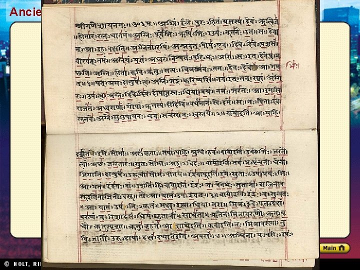 Ancient India and China Section 1 