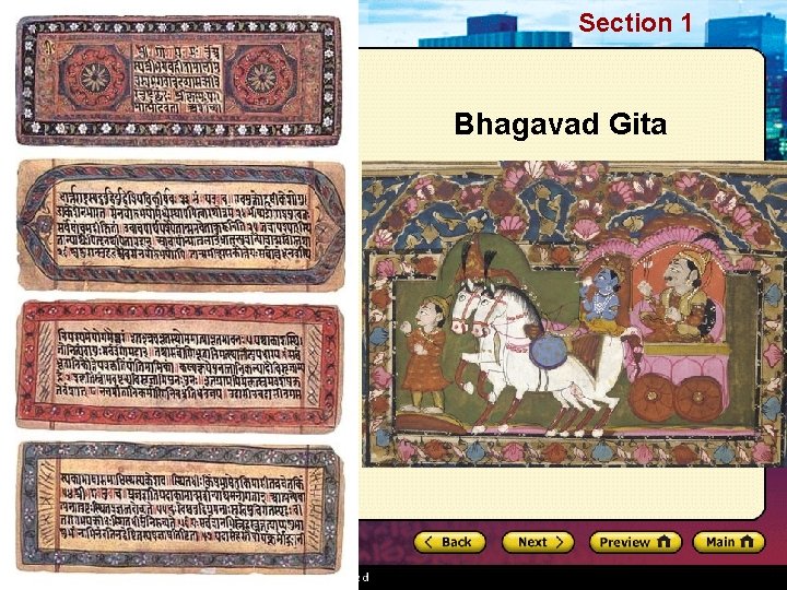 Ancient India and China Section 1 Bhagavad Gita 
