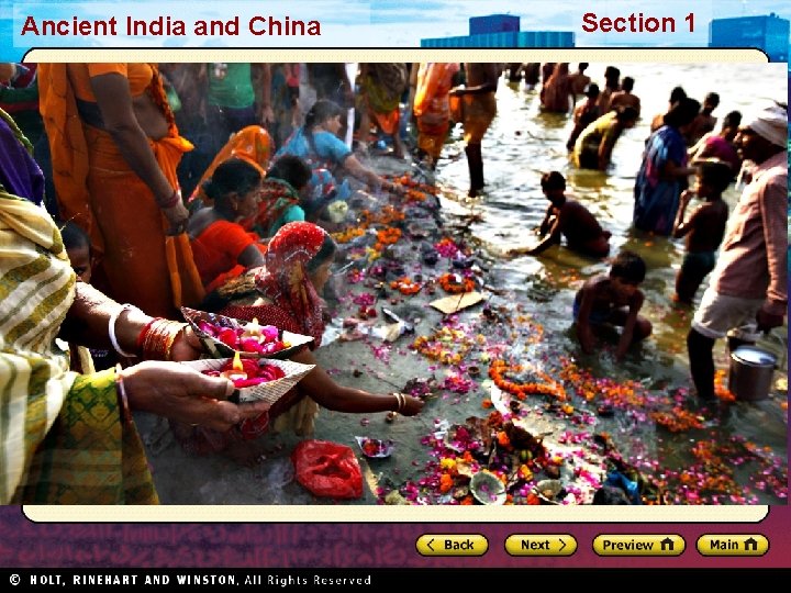 Ancient India and China Section 1 