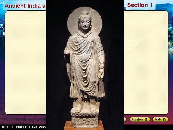 Ancient India and China Section 1 