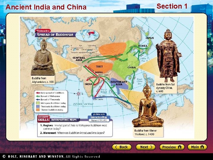Ancient India and China Section 1 