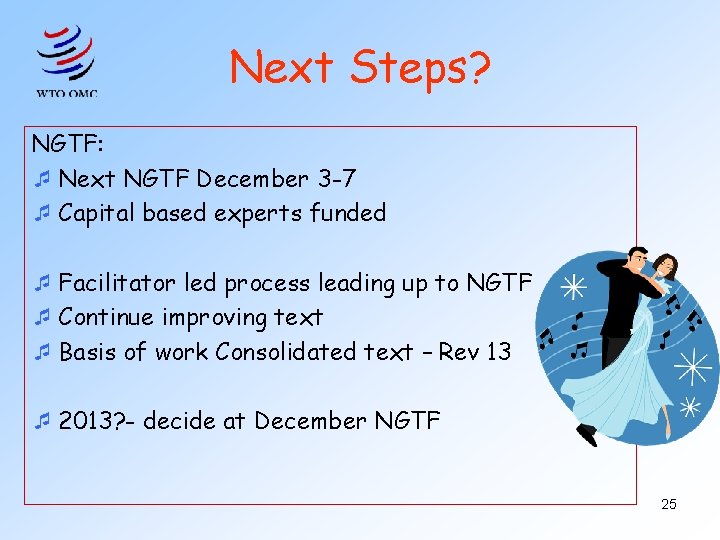 Next Steps? NGTF: ¯ Next NGTF December 3 -7 ¯ Capital based experts funded