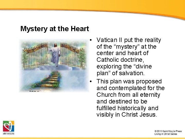 Mystery at the Heart © coolchaser. com • Vatican II put the reality of