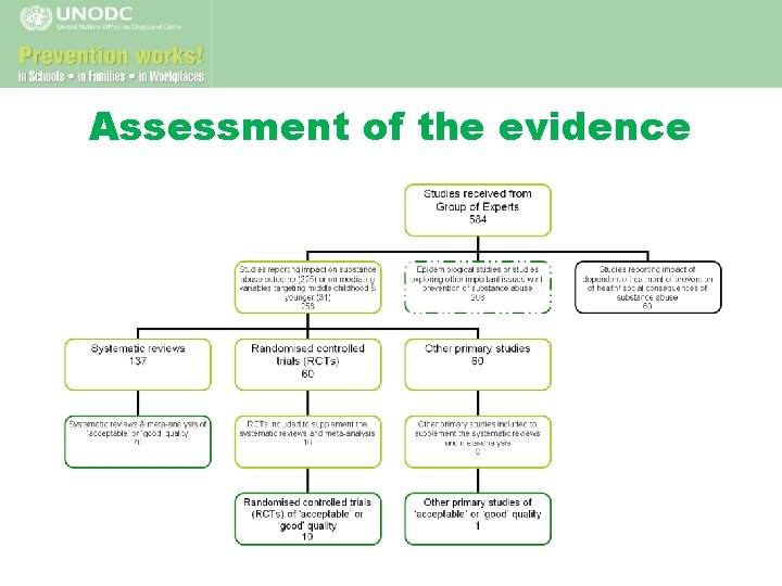 Assessment of the evidence 