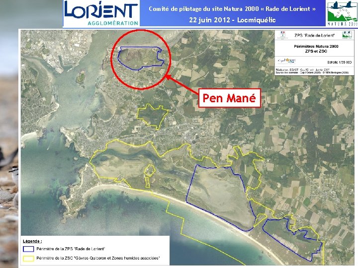 Comité de pilotage du site Natura 2000 « Rade de Lorient » 22 juin