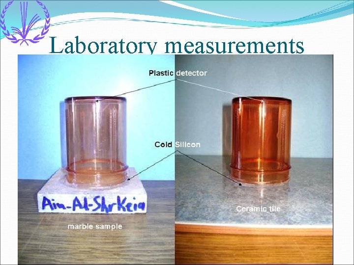 Laboratory measurements 