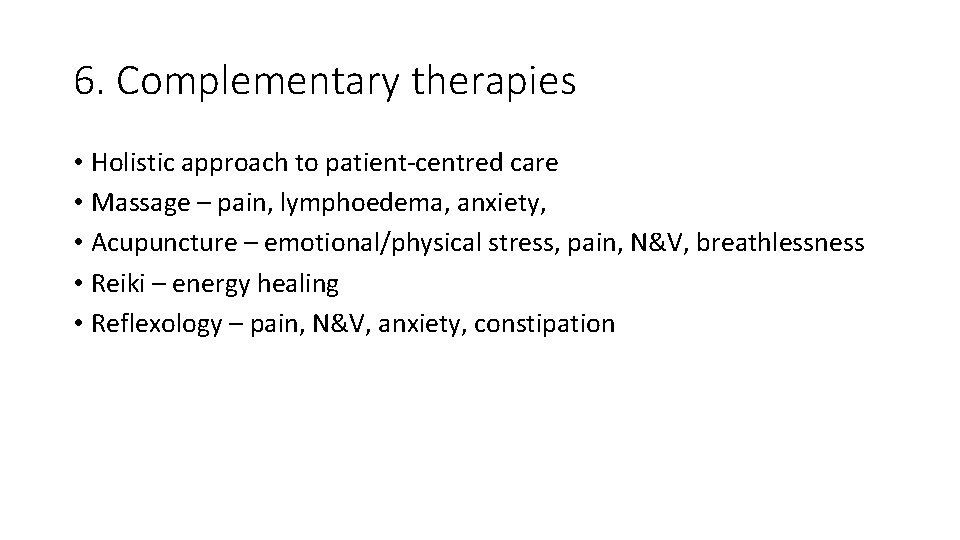 Hospice Palliative Care Tips for Primary care A