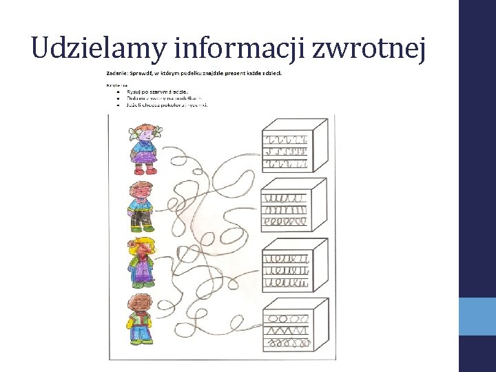 Udzielamy informacji zwrotnej 