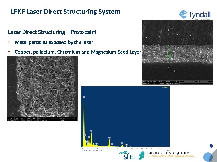 LPKF Laser Direct Structuring System Laser Direct Structuring – Protopaint • Metal particles exposed