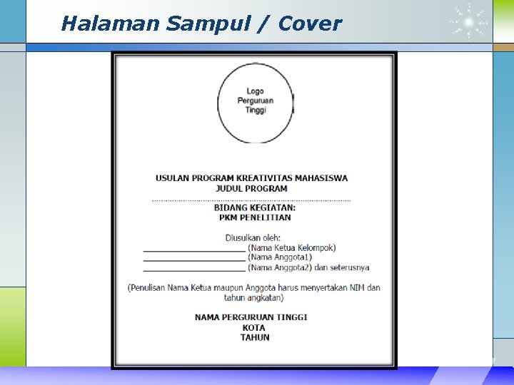 Halaman Sampul / Cover 