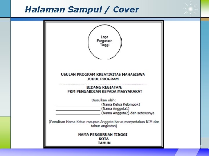 Halaman Sampul / Cover 