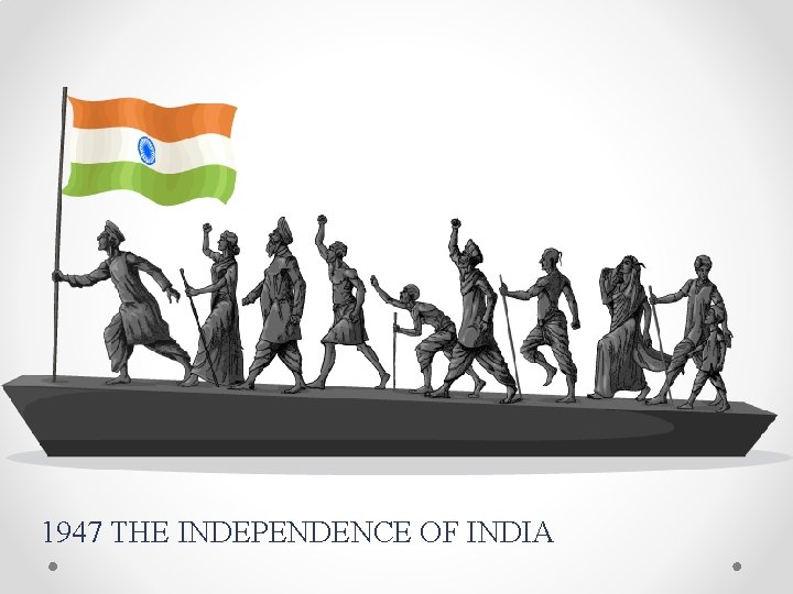 1947 THE INDEPENDENCE OF INDIA 