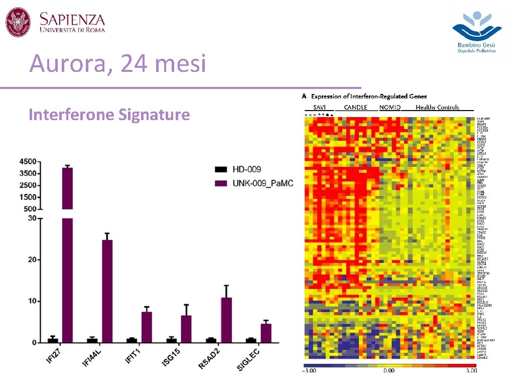 Aurora, 24 mesi Interferone Signature 