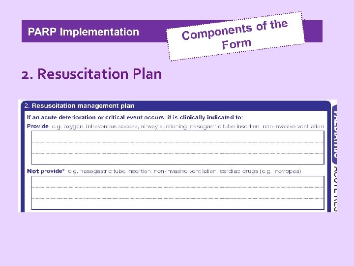 d un Backgro 2. Resuscitation Plan 