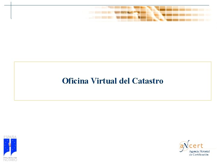 Oficina Virtual del Catastro 22 