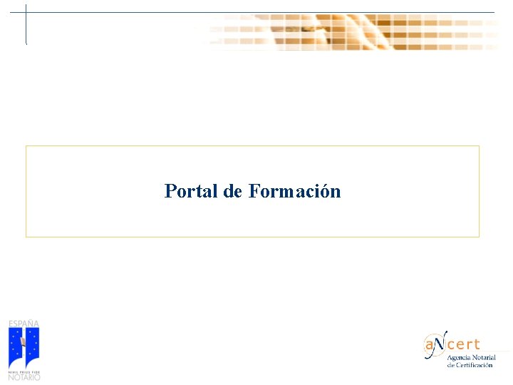 Portal de Formación 26 Portal de Formación 26