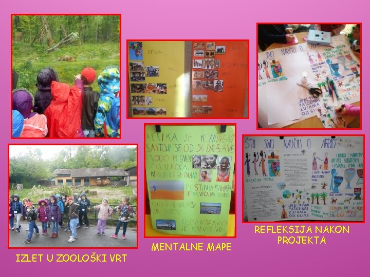 IZLET U ZOOLOŠKI VRT MENTALNE MAPE REFLEKSIJA NAKON PROJEKTA IZLET U ZOOLOŠKI VRT MENTALNE MAPE REFLEKSIJA NAKON PROJEKTA
