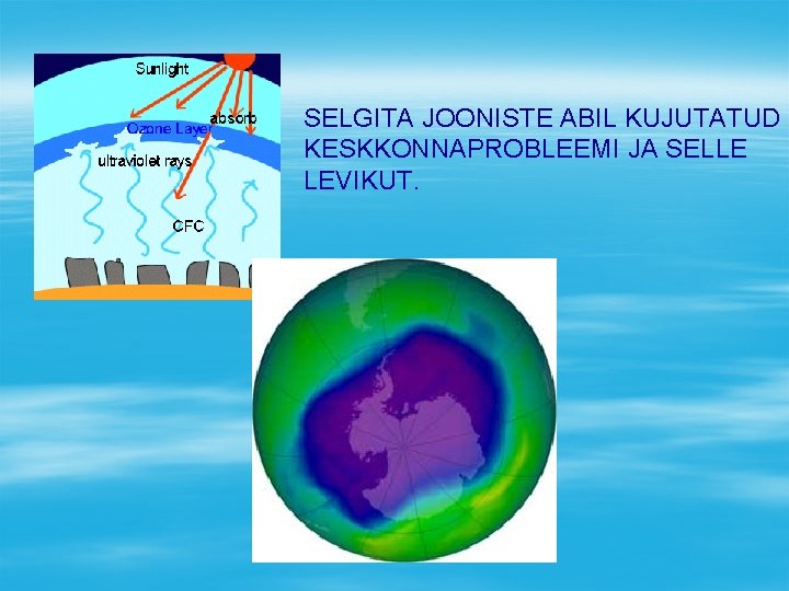 SELGITA JOONISTE ABIL KUJUTATUD KESKKONNAPROBLEEMI JA SELLE LEVIKUT. 