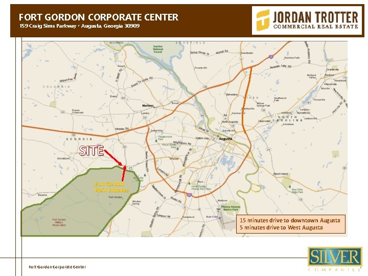 FORT GORDON CORPORATE CENTER INVESTMENT SUMMARYOverall Development Plan 159 Craig Sims Parkway ▫ Augusta, FORT GORDON CORPORATE CENTER INVESTMENT SUMMARYOverall Development Plan 159 Craig Sims Parkway ▫ Augusta,