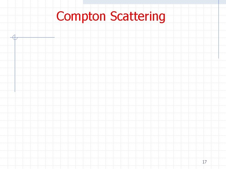 Compton Scattering 17 