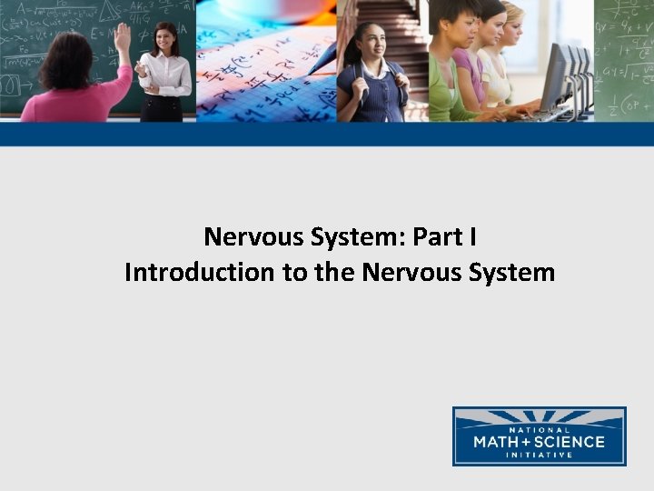 Nervous System: Part I Introduction to the Nervous System 