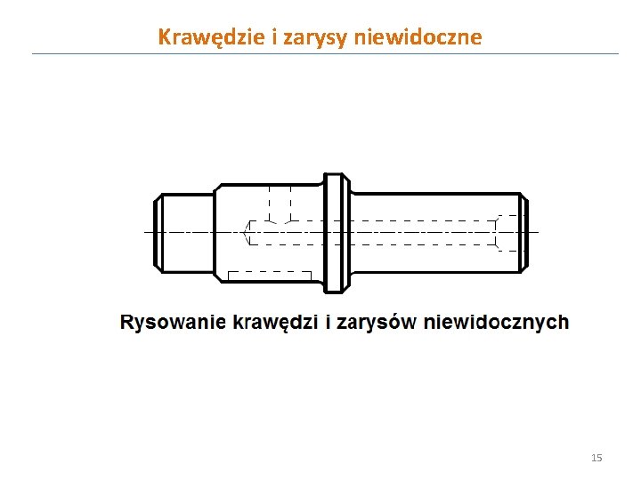 Krawędzie i zarysy niewidoczne 15 