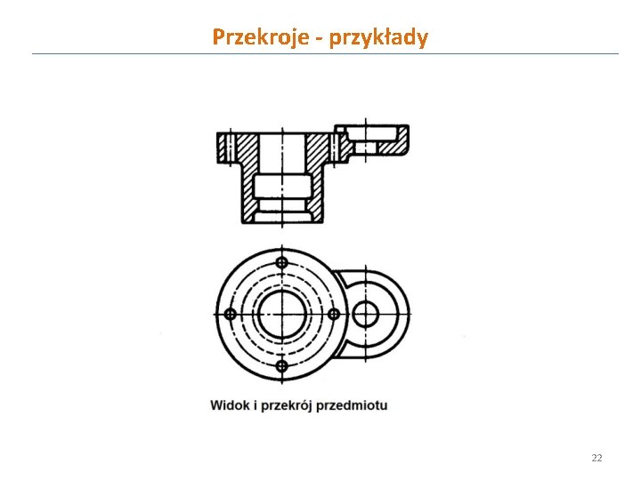 Przekroje - przykłady 22 