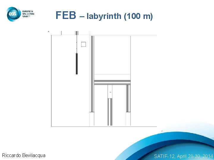 FEB – labyrinth (100 m) Riccardo Bevilacqua SATIF-12, April 28 -30, 2014 