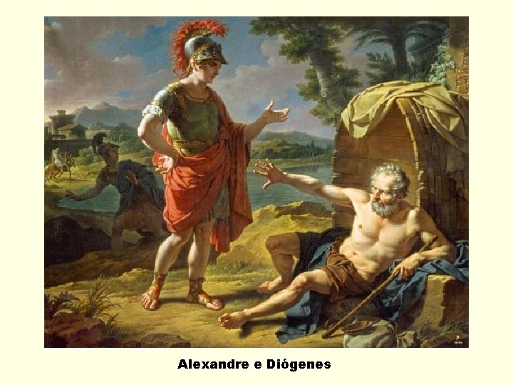 Alexandre e Diógenes 