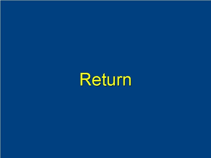 Return 