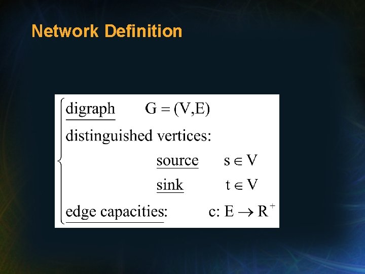 Network Definition 