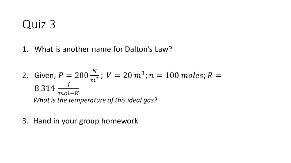 Quiz 3 • 