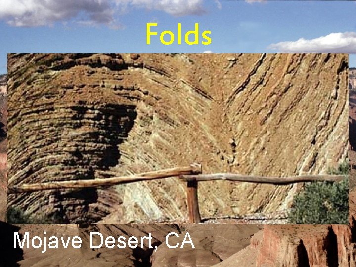 Folds Mojave Desert, CA 