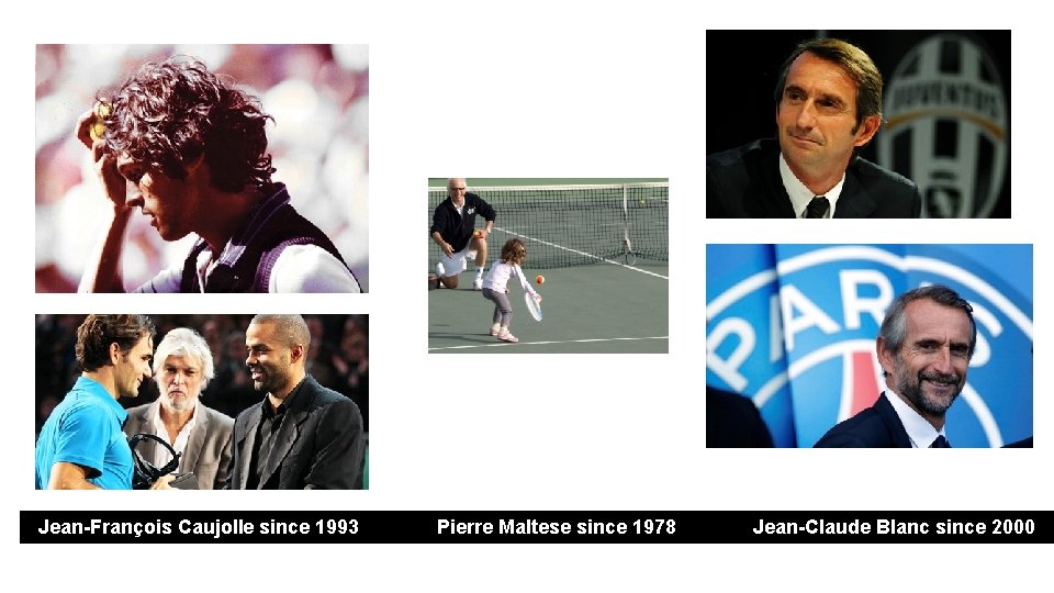 Jean-François Caujolle since 1993 Pierre Maltese since 1978 Jean-Claude Blanc since 2000 